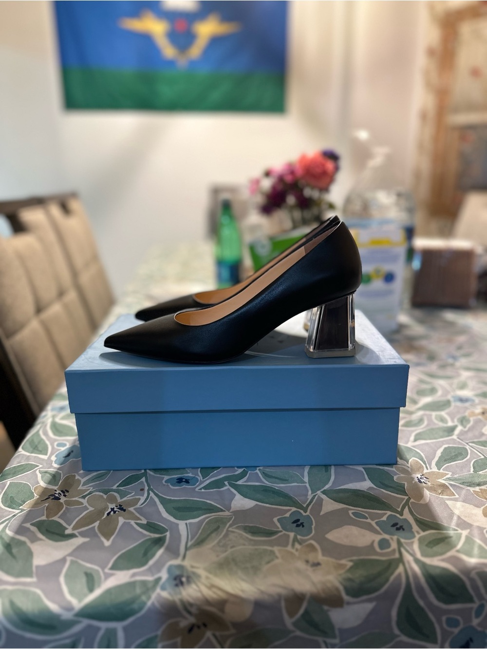 Black Pointed-Toe Women’s Heels